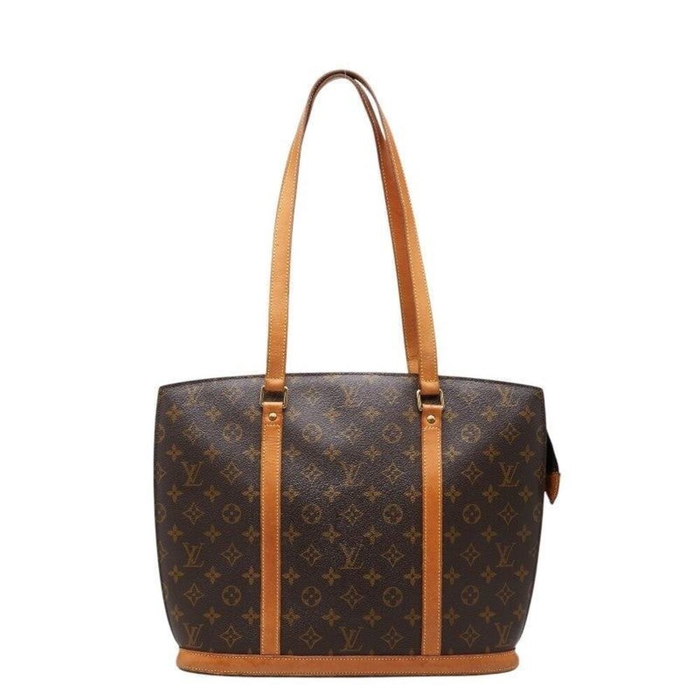 Louis Vuitton Monogram Babylon Tote Bag Brown